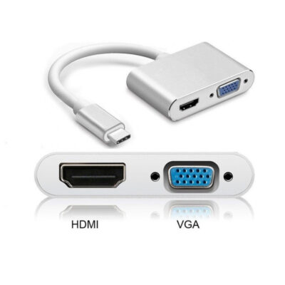 CABLE TYPE C TO HDMI VGA