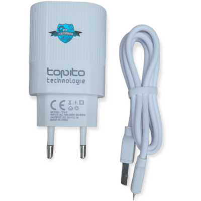 CABLE TOPITO USB TO C 2.4A EM