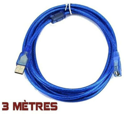 CABLE EXTENSIBLE USB 3M