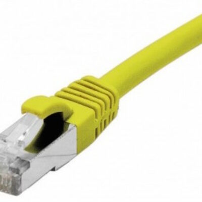 CABLE RESEAUX 2M CAT6 FTP JAUNE