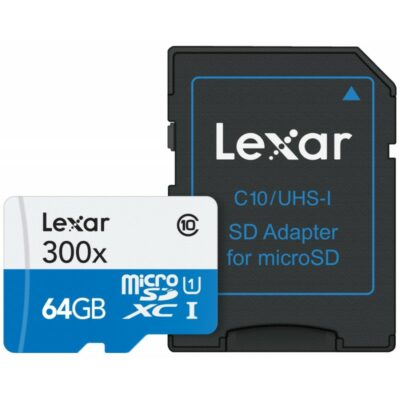 CARTE MEMOIRE LEXAR 64GB