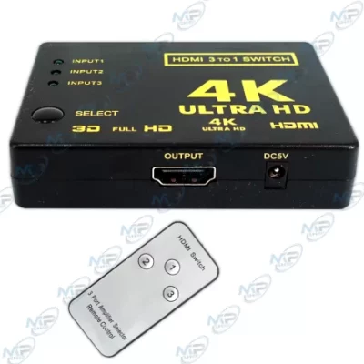 SWITCH HDMI ULTRA HD 4K 3 PORT