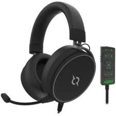 Micro Casque Gamer Filaire AQIRYS Sagitta – Noir