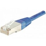 CABLE RESEAUX 10M CAT6 FTP BLEU