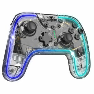 Spirit of Gamer Pulse sans fil – Manette transparente rétroéclairée