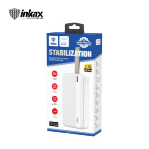 inkax Power Bank 30000 mAh Charge Rapide 2 Ports USB