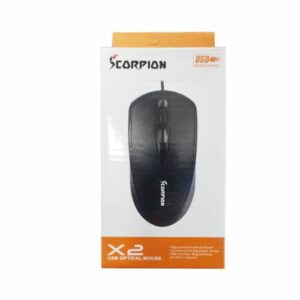 SOURIS SCORPION USB X2